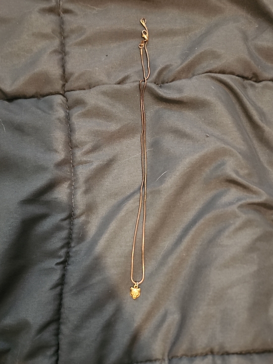 Gucci Jewelry - Authentic Gucci Lion Head Petite Gold Necklace